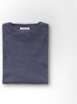 Unrecorded T-Shirt 220 GSM Washed Blue - Unisex - T-Shirts -  Blauw - Size L - 100% Organic Cotton - Sustainable T-Shirts