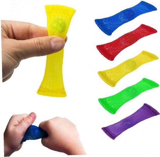 Geen merk - Mesh and Marble - Fidget Toys - Pop it - 5 STUKS