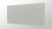 Ecosun GS 600 - Infraroodpaneel - 600 watt - Glazen infrarood paneel - Kleur platinum grijs - Met stekker
