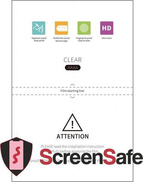 ScreenSafe High Definition Hydrogel screenprotector Hisense E601m High Impact (AAAA)