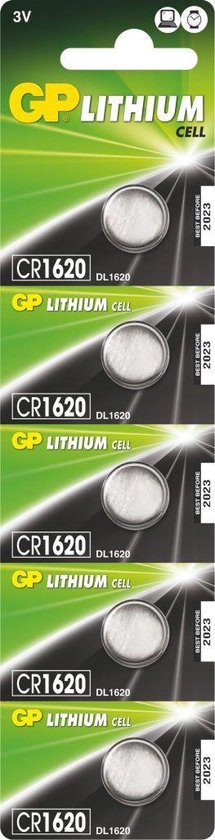 GP Lithium CR1620 - blister 5