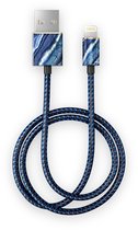 iDeal of Sweden Fashion Cable 2m voor Lightning Indigo Swirl