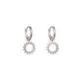 Go Dutch Label Oorbellen Oorring Open Circle Zilver E1324-1