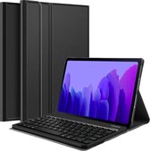 Samsung Galaxy Tab A 10.1 2019 (T510/T515) Smart Keyboard Case Zwart - Magnetically Detachable - Wireless Bluetooth Keyboard hoesje met toetsenbord en Stylus Pen - LTP Trading