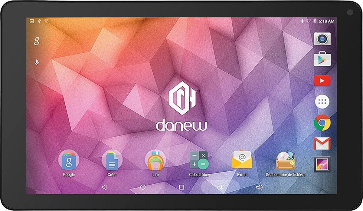 Danew DSlide 1013QC - Tablette - Android Oreo 8.1 - Écran 10,1 pouces HD -  ROM 16 GB | bol.com