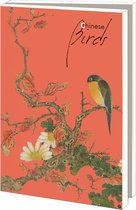 Kaartenmapje met env, groot: Album of birds & flowers, Chester Beatty Library