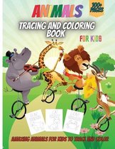Animals Tracing And Coloring Book For Kids