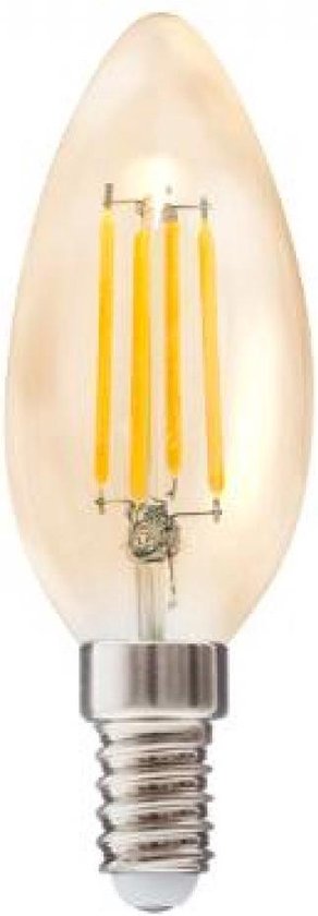 ventilatie verkiezen Afwezigheid Kaarsvormige - LED lamp - E14 - warm white - 20 W | bol.com