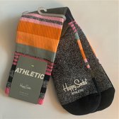2 paar Happy socks , "Athletic", gestreept meer kleurig, maat 41 - 46