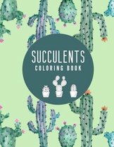 Succulents Coloring Book