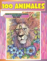 Libros de colorear para adultos para mujeres - Talla XXXL - 100 animales