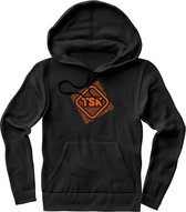 TSK Studio hoodie heren/dames met capuchon|Original & vintage trui |Oranje