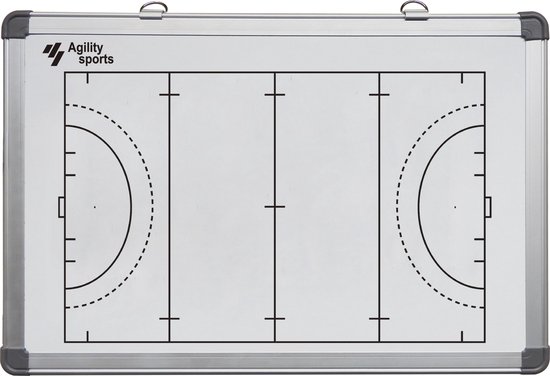 Agility Sports Coachbord hockey - 30x45 - Inclusief magneten | bol.com