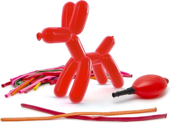 Family Pound - Modelleer Ballonnen - Ballon Dieren maken - Met Pompje - 20 Stuks - Kinderfeestje
