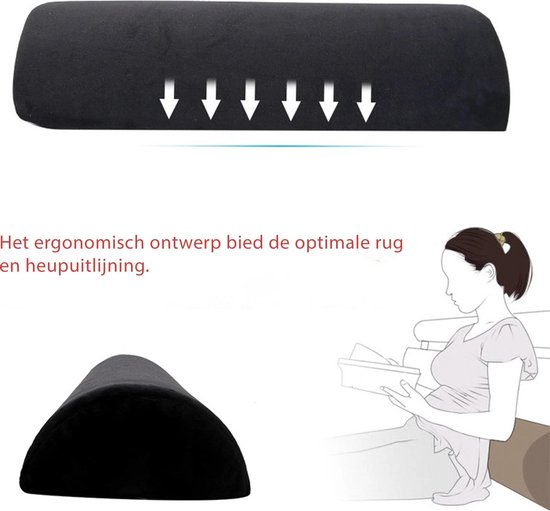 Omasi Kussen Orthopedisch Benen bij Kniekussen Kniekussen Kniekussen Benen voor verlichting van ischias, rugpijn, pijn in de benen, zwangerschap