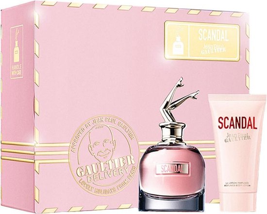 Jean Paul Gaultier Scandal Giftset - 50 ml d'eau de parfum vaporisateur +  75 ml de... | bol.com