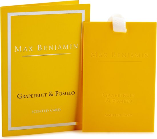 Max Benjamin Geurkaart Grapefruit & Pomelo