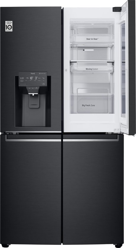 LG GMX945MC9F Amerikaanse koelkast met InstaView™ Door-in-Door™ - 563L  inhoud -... | bol.com