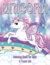 Unicorn Coloring Book for Kids 4 Years Old