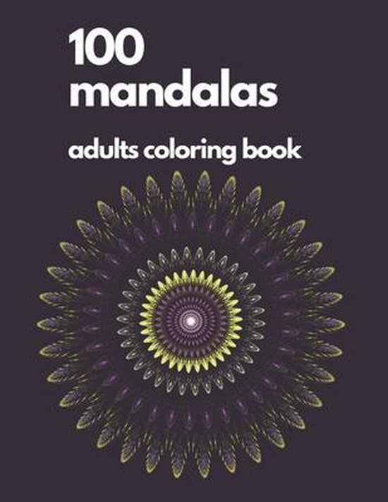 Adult Coloring Book Mandala - cover
