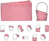 Colsjaal / Neksjaal / Bandana / Bikesjaal Oud Roze
