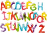Vloeibare vormen alfabet 26 delig