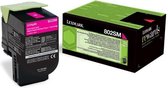 Lexmark 802SM - Magenta - origineel - tonercartridge LCCP, LRP - voor Lexmark CX310dn, CX310n, CX410de, CX410dte, CX410e, CX510de, CX510dhe, CX510dthe