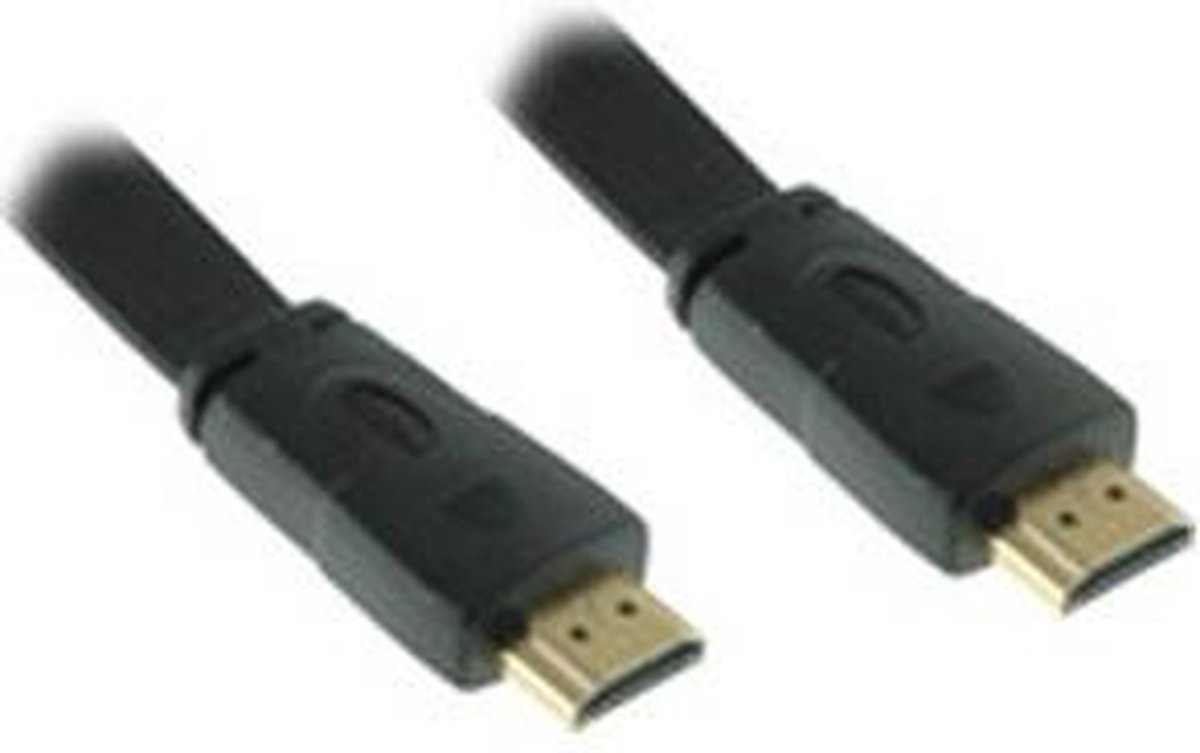 Platte kabel - HDMI-A mannelijk - HDMI-A mannelijk - 2m