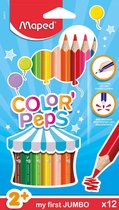 Crayon de couleur COLOR'PEPS EARLY AGE - en coffret suspendu x 12