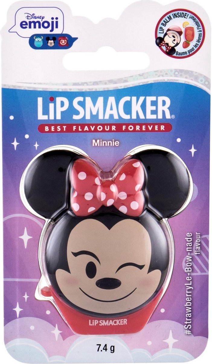 Lip Smaker - Minnie Lip Balm ( Strawberryle-Bow-Nade ) - Lip Balm 7 G