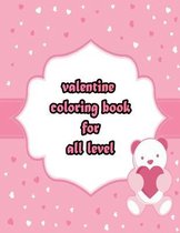 valentine coloring book for all level