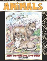 Adult Coloring Books for Women Thick paper - Animals