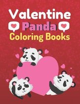 valentine panda coloring books