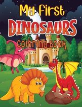 My First Dinosaur Coloring Book