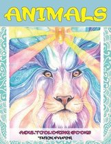 Adult Coloring Books Thick paper - Animals