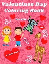 Valentines Day Coloring Book For Kids