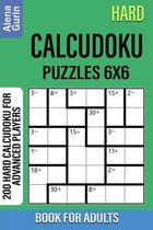 Hard Calcudoku Puzzles 6x6 Book for Adults