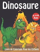 Dinosaure Livre de Coloriage Pour les Enfants de 4 a 8 Ans