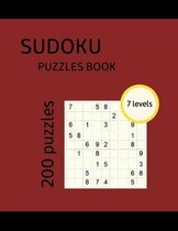 SUDOKU PUZZLES BOOK 200 puzzles 7 levels