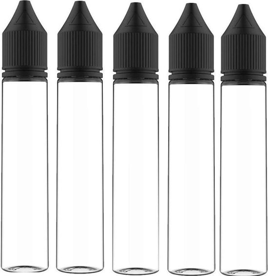 Chubby Gorilla LDPE 30ML-flessen, herbruikbare lege flessen voor vloeistoffen, oliën
