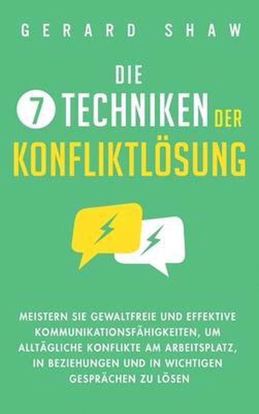 Die 7 Techniken der Konfliktlösung - cover