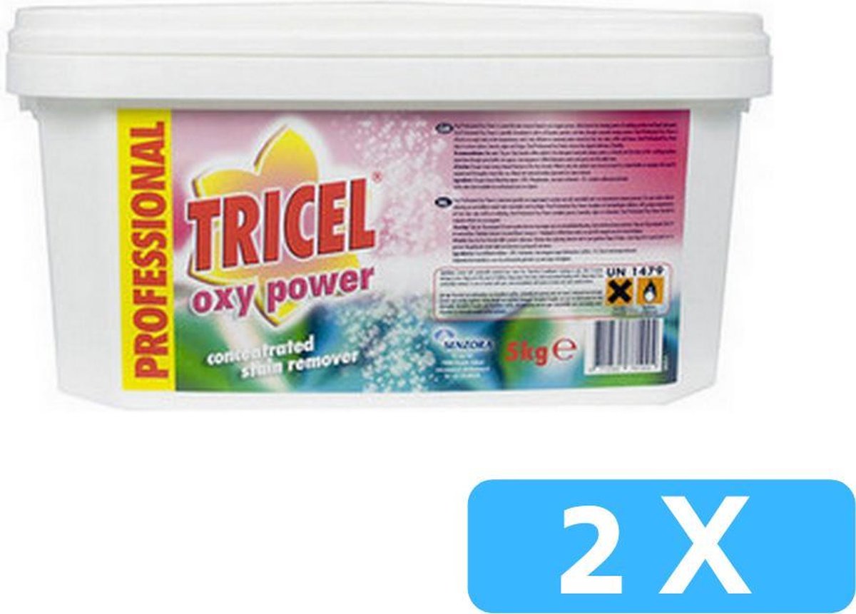 Tricel | Prof. Oxi power | Doos 2 x 5 kg