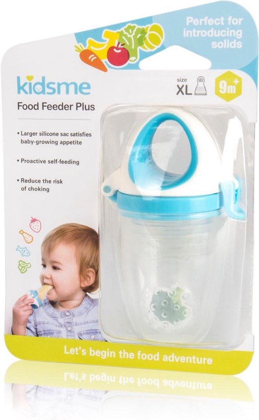 Kidsme - Food Feeder Plus Single Pack - Blue van Merkloos — afbeelding 4