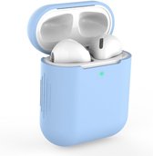 Airpod case | Hoesje | Antislip | Anti shock | Lichtblauw | AirPods