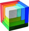 Afbeelding van het spelletje Haba 3D-compositiespel Kleurenblok