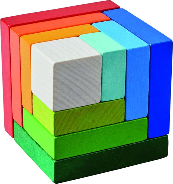 Afbeelding van het spel Haba 3D-compositiespel Kleurenblok