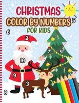 Christmas Color By Numbers For Kids