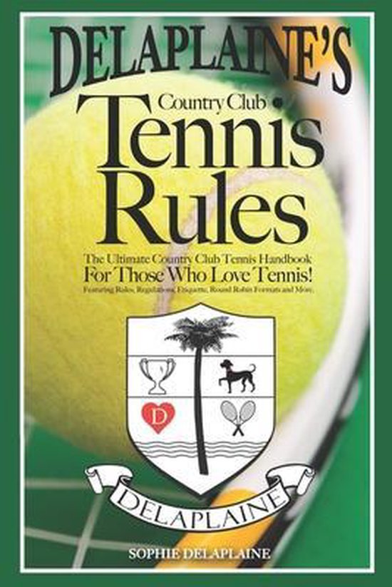 Delaplaine's Country Club Tennis Rules - cover
