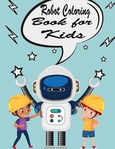 Robot Coloring Book For Kids