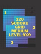 320 Sudoku Grid Medium Level 9X9